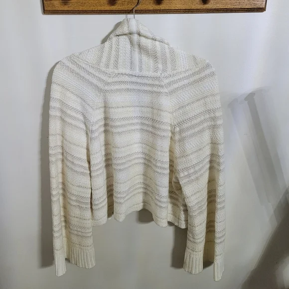 MOTH Anthropologie Mahalia Kimono Bell Sleeve Thick Neutral Cardigan, Size Small - Picture 4 of 10